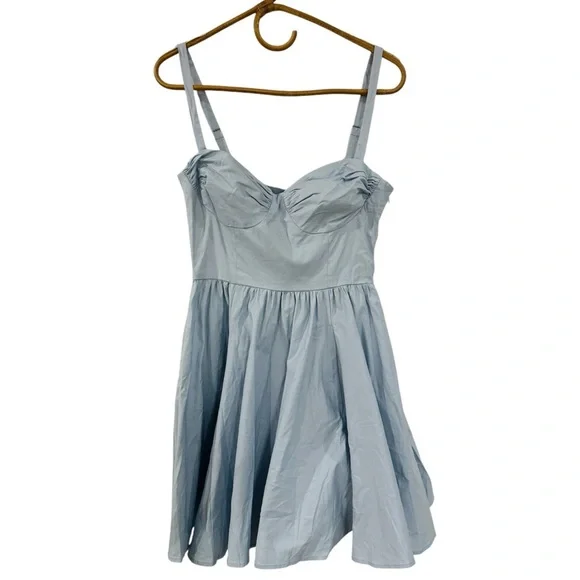 Reformation blue mini dressNEW